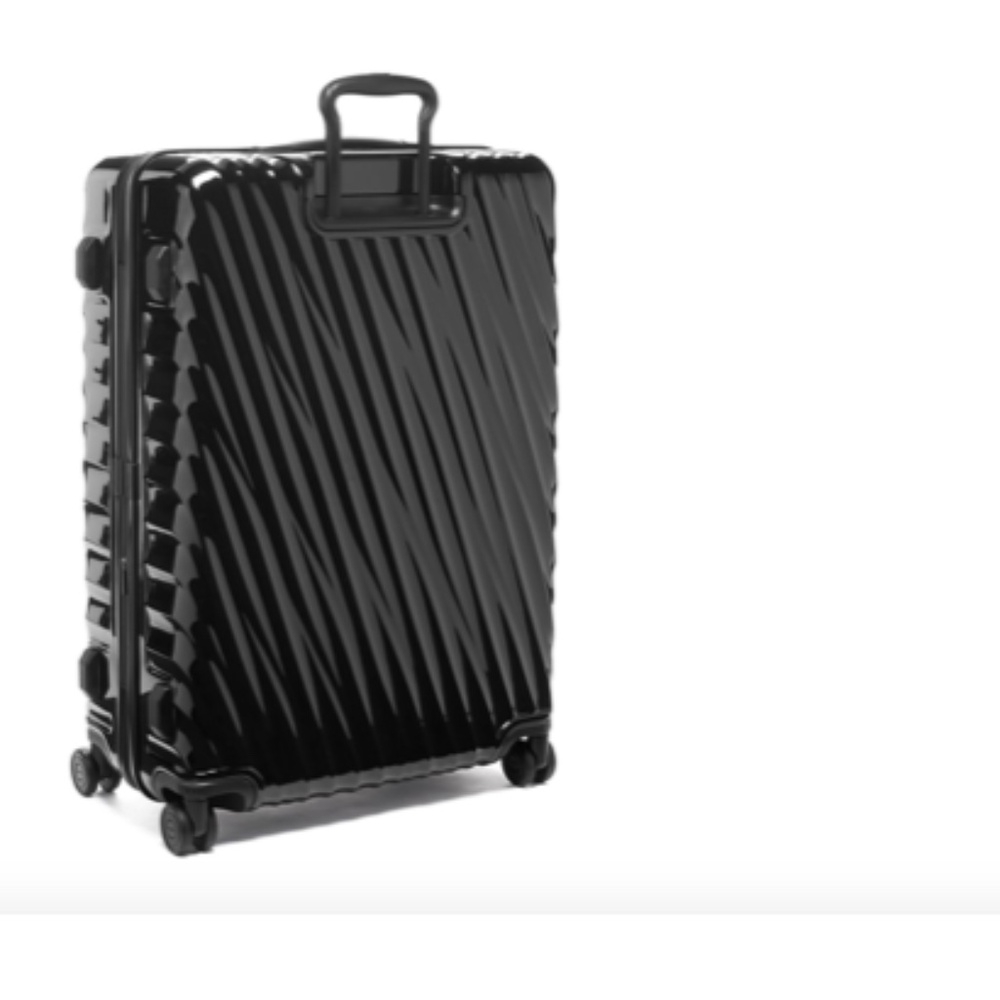 New Tumi 19 Degree Black Extended Trip Expandable 4 Wheeled Packing Case $950